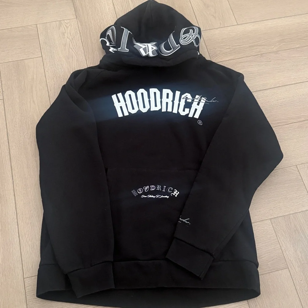 Hoodrich Heat V3 Stature Hoodie Black/White/Grey Size XL - Picture 7 of 9